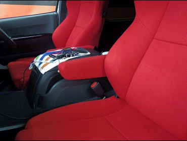 RECARO　SR-7F　KK100　RED　アームレスト付き